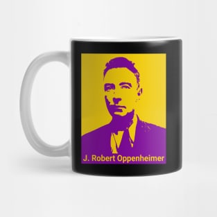 Oppenheimer - Purple on Yellow Mug